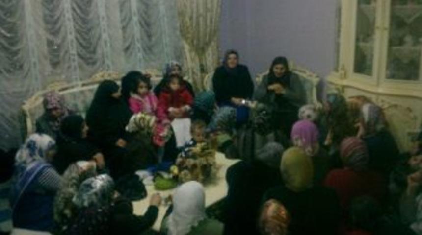 Ak Parti Erzurum Milletvekili &Ccedil;ığlık, Kadınların Sorunlarını Dinledi