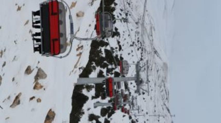 Avusturyalı Heyet Ergan Dağı Kayak Tesisi'ni Gezdi