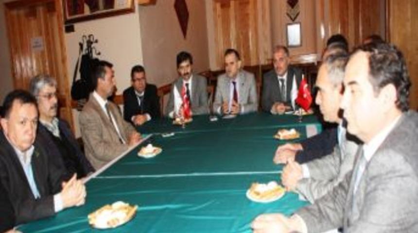 Memur-sen İl Y&ouml;netimi Dağ-der&rsquo;i Ziyaret Etti