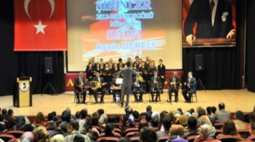 Akşehir&rsquo;de T&uuml;rk Sanat M&uuml;ziği Konseri