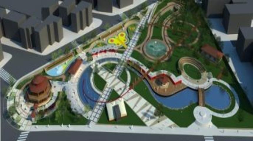 Masal Park Projesi &Ccedil;alışmaları Başladı