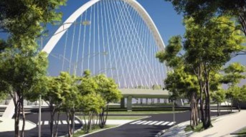 Kess K&ouml;pr&uuml;l&uuml; Viyad&uuml;ğ&uuml;'n&uuml;n Temeli Atılıyor