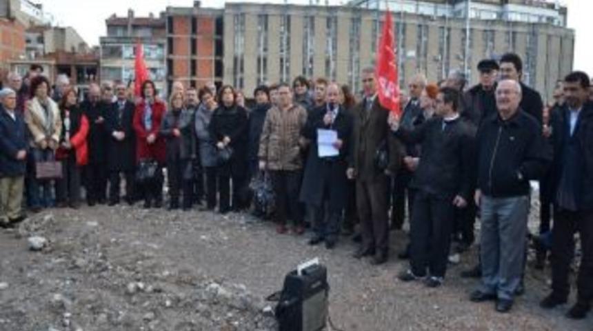Chp'den Mhp'li Belediyeye 'hal' Tepkisi