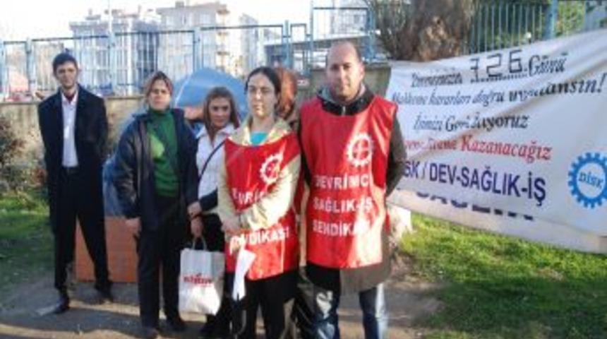 Samsun Gazi Hastanesi &Ouml;n&uuml;ndeki Bekleyiş 3. Yılına Giriyor