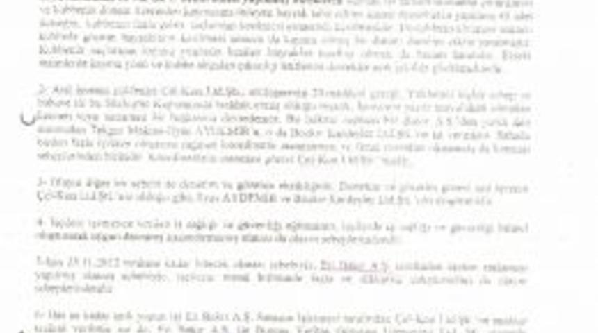 Teftiş Kurulu Raporuna G&ouml;re ETİ Bakır A.Ş Ile Taşeron Firmaların Ihmali Var