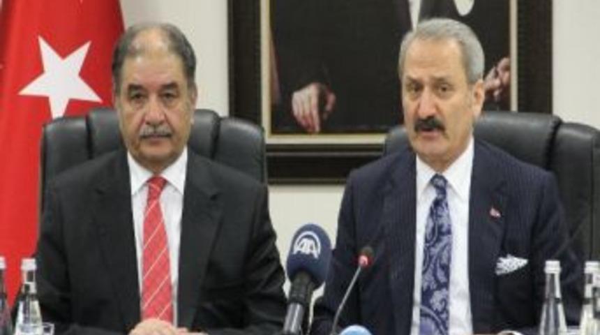 Bakan &Ccedil;ağlayan, Irak K&uuml;rt B&ouml;lgesel Y&ouml;netimi Heyetini Kabul Etti