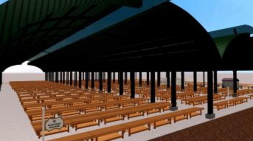 T&uuml;t&uuml;nc&uuml; Kapalı Pazar İnşaatında İncelemelerde Bulundu