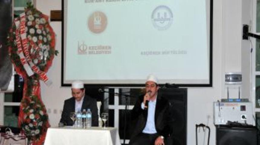 Ke&ccedil;i&ouml;ren'deki Kur'an Ziyafeti G&ouml;n&uuml;lleri Feth Etti