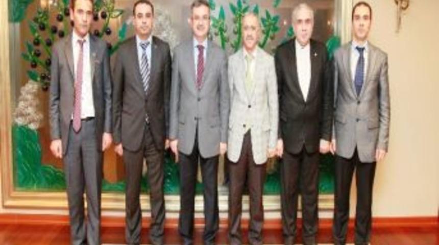 Bbp İl Y&ouml;netimi'nden Başkan K&ouml;şker'e Ziyaret