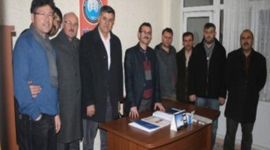 Kırşehir Ahi Televizyonu Y&ouml;netim Kurulu Kimder'i Ziyaret Etti