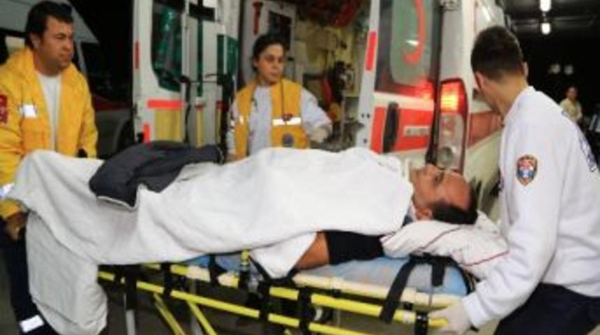 Milas&rsquo;ta Trafik Kazası; 2 Yaralı