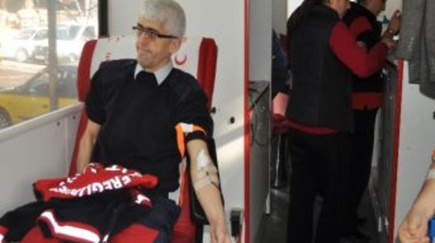 Kan Bağışı Kampanyasına Yoğun İlgi