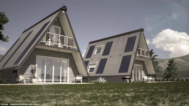 Muhteşem evleri 6 saatte yapıyorlar 