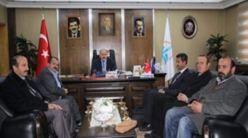 Şehit Osman Derneği&rsquo;nden Belediye Başkanı Polat'a Ziyaret