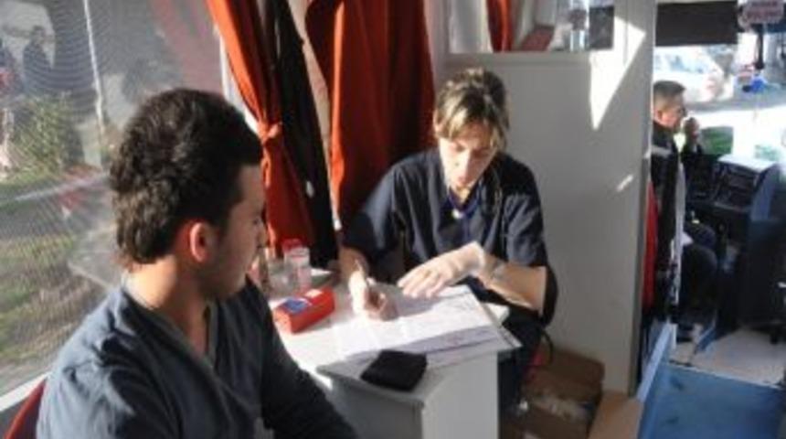 Biga'da Kan Bağışı Kampanyası