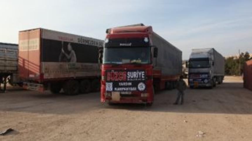 D&uuml;zce&rsquo;den Suriye&rsquo;ye Yardımlar Devam Edecek