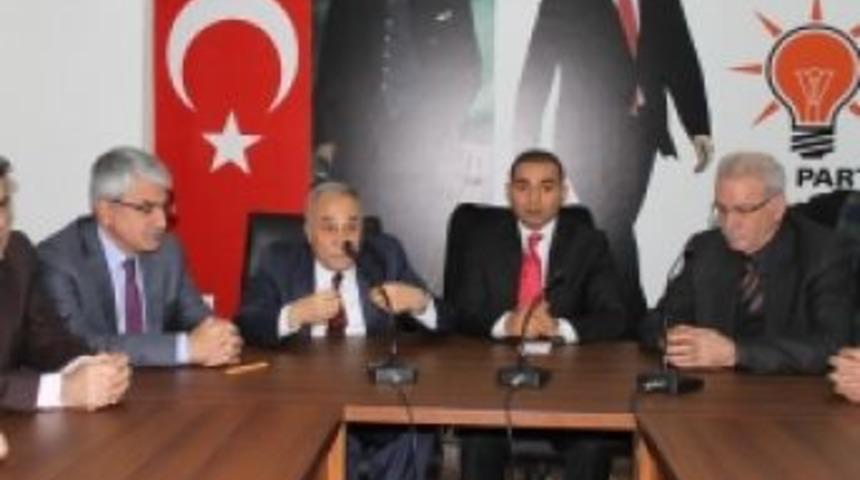Fakıbaba Ak Parti toplantısında