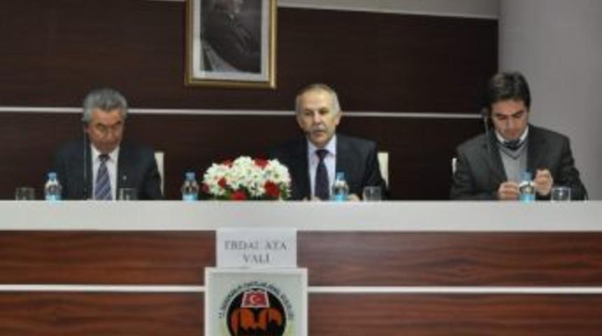 2013 Yılı 1. D&ouml;nem İl Koordinasyon Kurulu Toplantısı Yapıldı