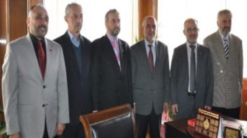 Saadet Partisi&rsquo;nden, Zonguldak İl M&uuml;ft&uuml;s&uuml; Korkmaz&rsquo;a Ziyaret