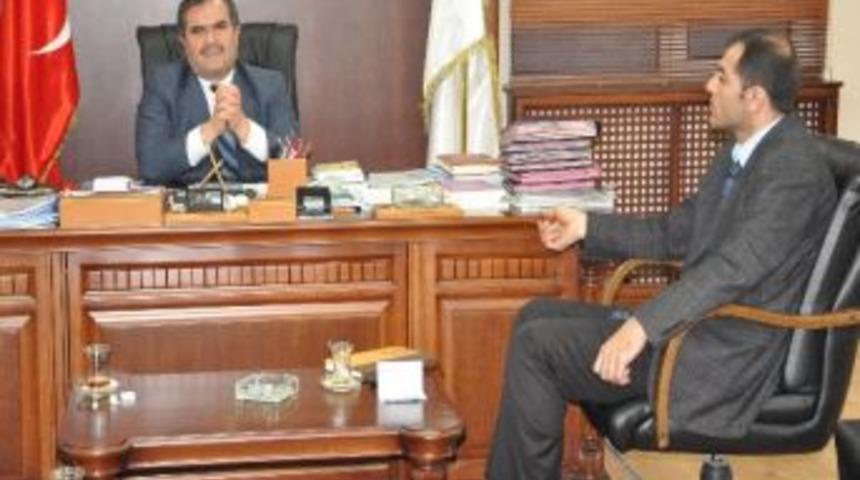 T&ccedil;d'den Ş&uuml; Rekt&ouml;r&uuml; Prof. Dr. Ali Akmaz'a Ziyaret