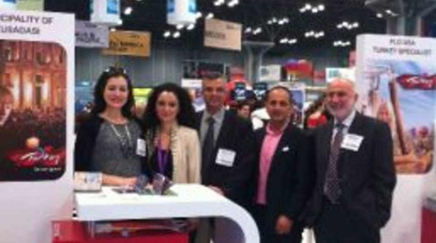 New York'ta Kuşadası Standına Yoğun İlgi