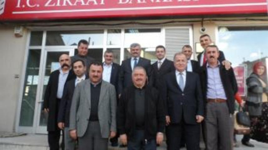 Ak Parti Alaplı teşkilatı m&uuml;d&uuml;rleri ziyaret etti