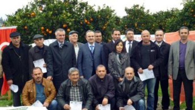 Köyceğiz Portakalı Artık Sertifikalı