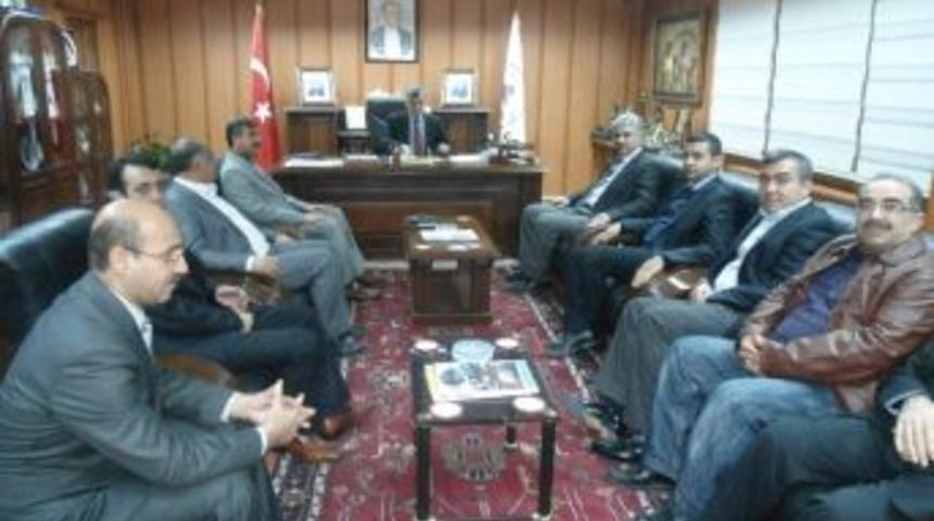 Samsat-der Ziyaretlerini Adıyaman Belediyesi İle S&uuml;rd&uuml;rd&uuml;