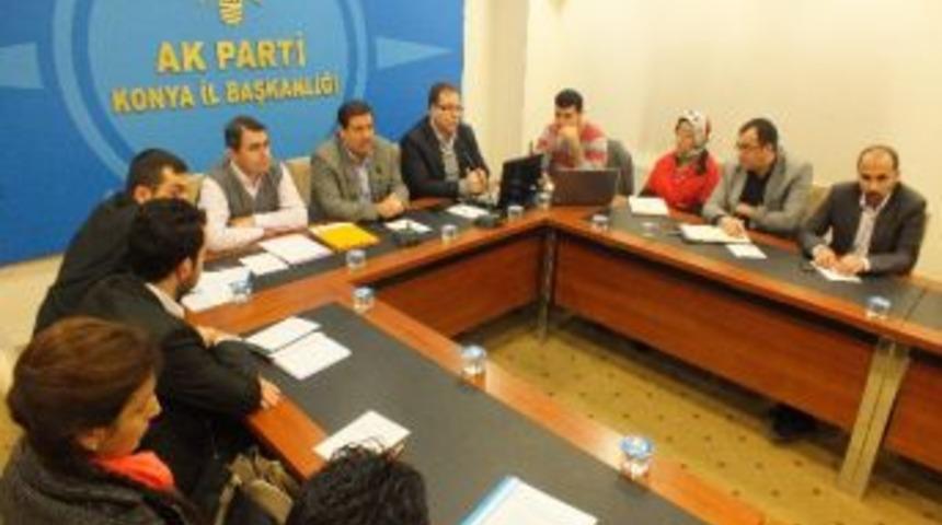 Ak Parti Konya Teşkilatı Se&ccedil;im Hazırlıklarına Başladı