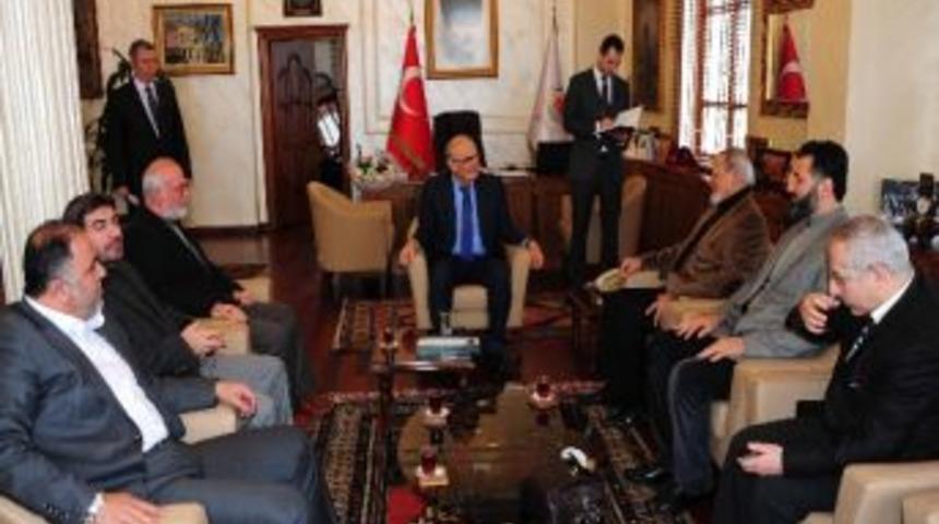 Ahsen Vakfı'ndan Başkan Yılmaz&rsquo;a Ziyaret