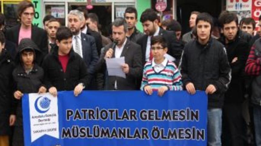 Sakarya&rsquo;da Agd&rsquo;den Patriot Eylemi