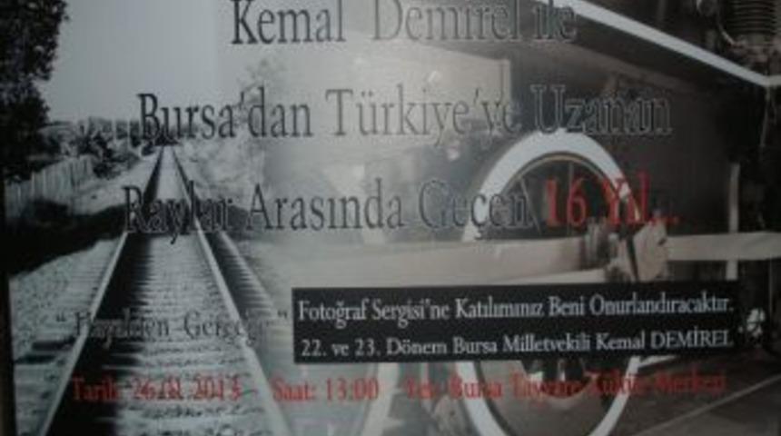 Demirel'den Demir Yolu Sergisi