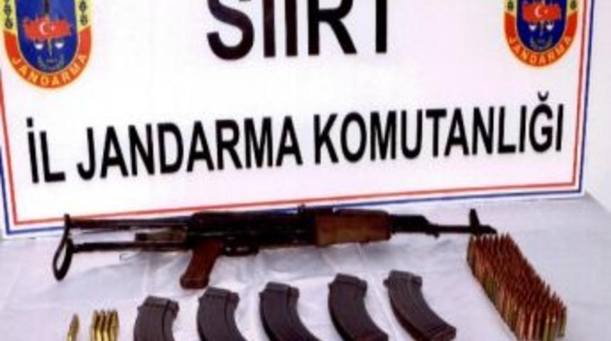 Siirt&rsquo;te Silah Ve M&uuml;himmat Ele Ge&ccedil;irildi