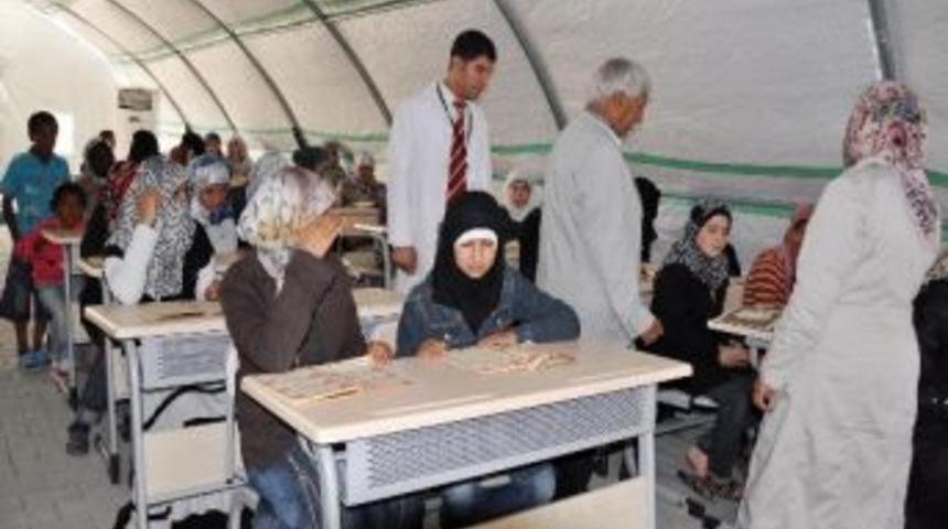 S&uuml;leyman Şah &Ccedil;adır Kentinde Kuran-ı Kerim Kursu