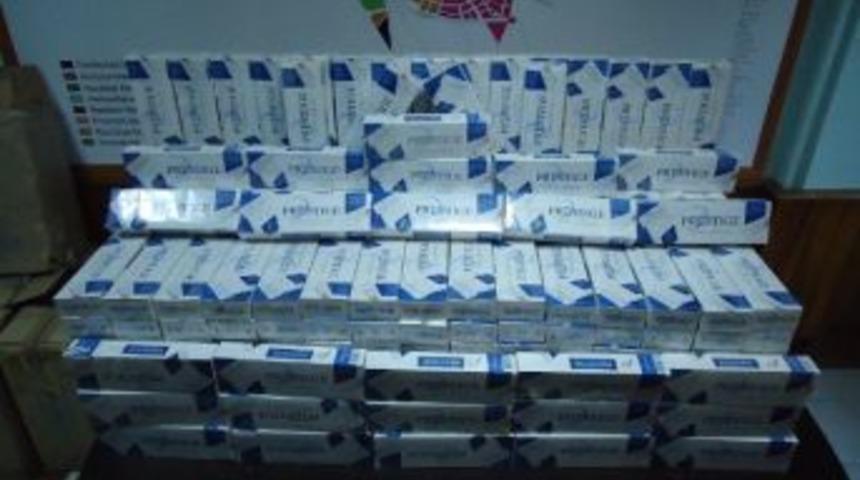 G&ouml;ksun&rsquo;da Ka&ccedil;ak Sigara Operasyonu