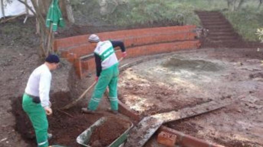 İzmit&rsquo;in 354&rsquo;&uuml;nc&uuml; Parkı Yenimahallede Yapılıyor