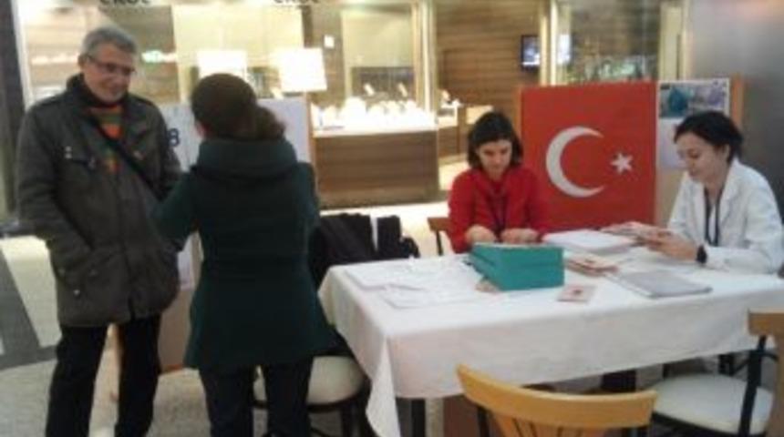 İl Sağlık M&uuml;d&uuml;rl&uuml;ğ&uuml; Organ Bağışı Kampanyası Stanttı A&ccedil;tı