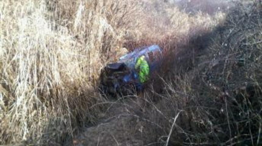 Kovancılarda kaza 1 &Ouml;l&uuml;,1 Yaralı