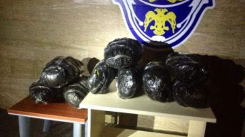 Kahramanmaraş&rsquo;ta 20 Kilo Esrar Ele Ge&ccedil;irildi