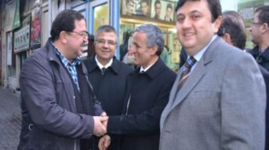 Ak Parti'li Yurttaş'tan Esnaf Ziyareti