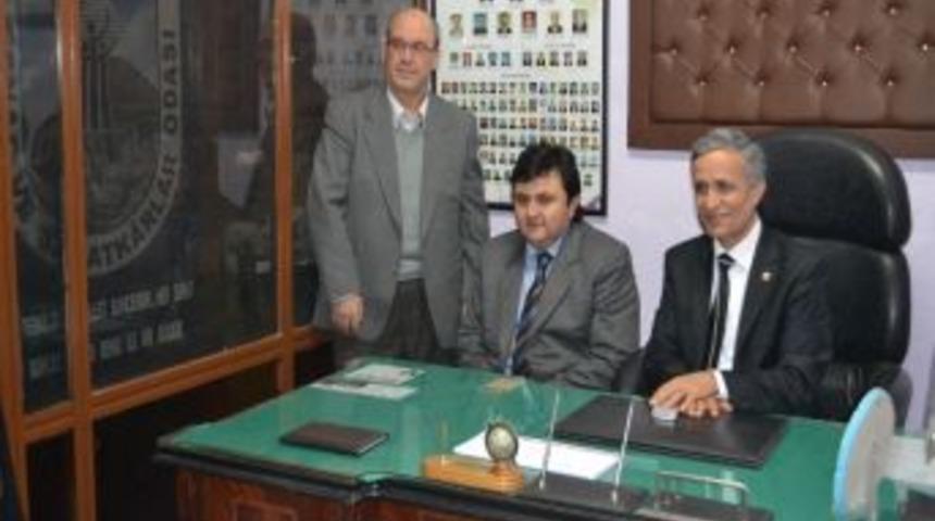 Yurttaş, Kula Esnaf Odası'nı Ziyaret Etti