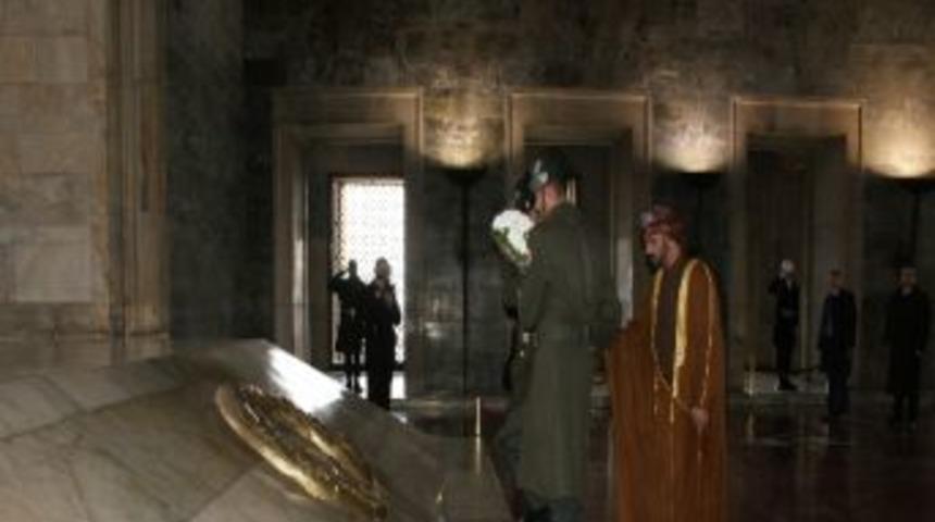 Umman Şura Meclisi Başkanı El-maveli Ve Beraberindeki Heyet Anıtkabir'i Ziyaret Etti