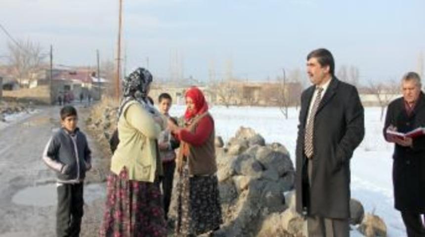 Iğdır&rsquo;da Su Ve Kanalizasyon Hattı &Ccedil;alışması