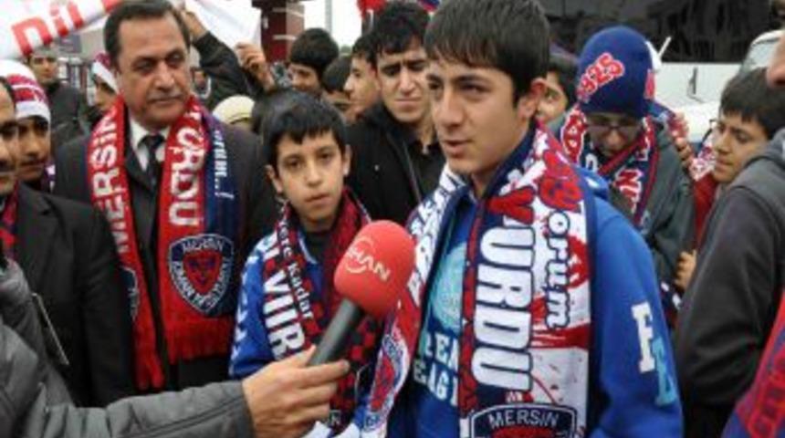 Hayatlarında Ilk Defa Lig Ma&ccedil;ını Statta Izlediler