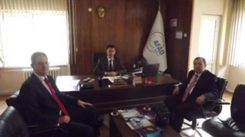 Cumhuriyet Savcılarından Afad İl M&uuml;d&uuml;rl&uuml;ğ&uuml;&rsquo;ne Ziyaret