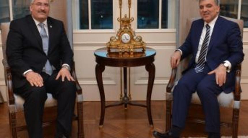 Cumhurbaşkanı G&uuml;l, Osmaniye Milletvekili &Ouml;nal&rsquo;ı Kabul Etti