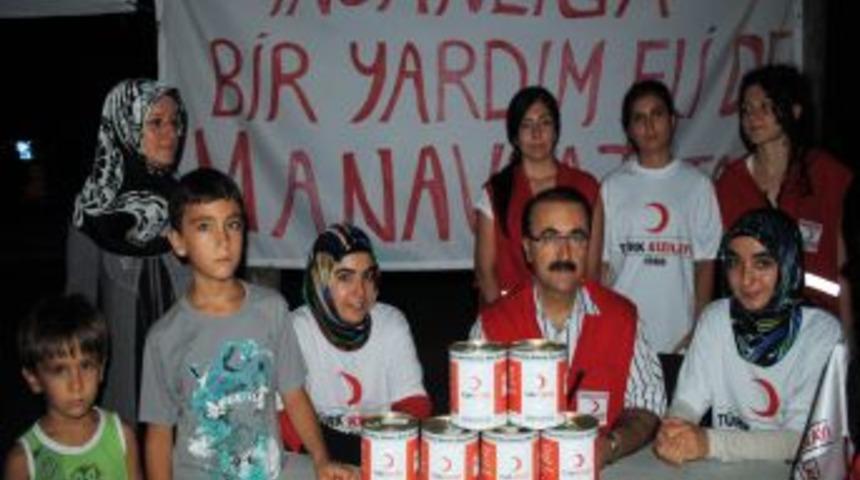Kızılay, 150 Aileye Gıda Ve Kavurma Yardımı Yaptı