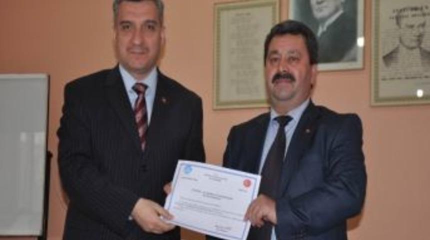 Din G&ouml;revlileri Sertifikalarını Aldı