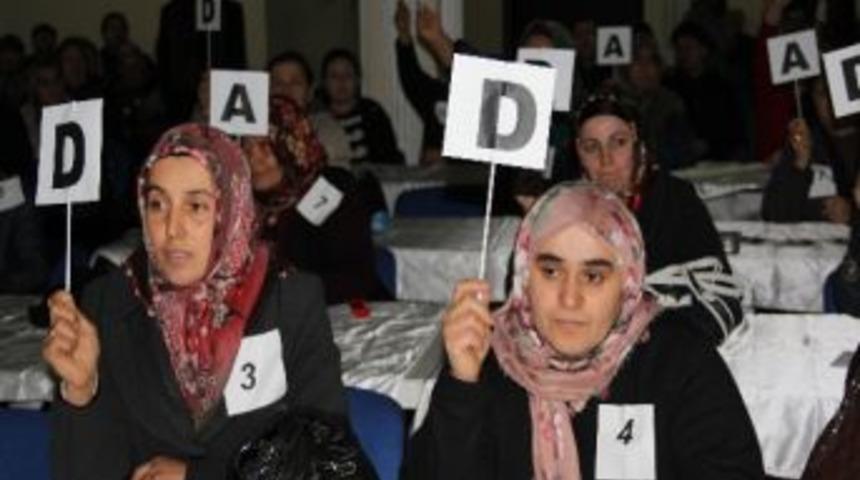 Alaplı&rsquo;da Kadın &Ccedil;ift&ccedil;iler Yarışıyor Adlı Bilgi Yarışması