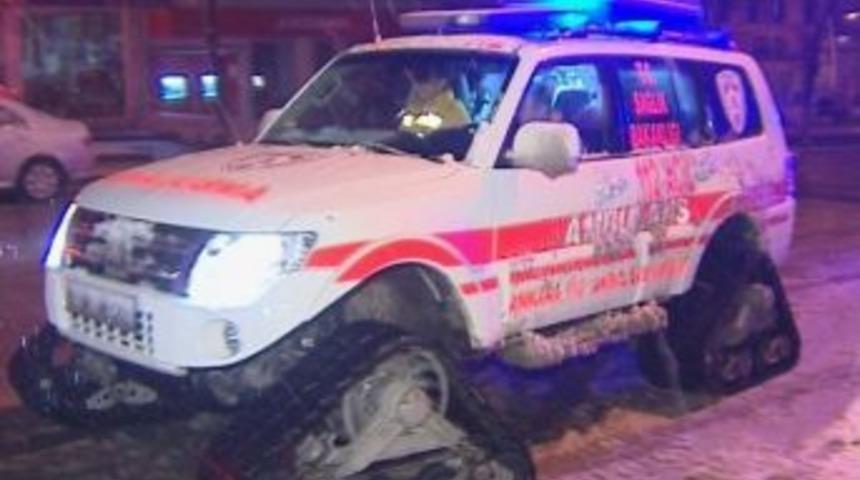 Ankara'da Kar Yağışı